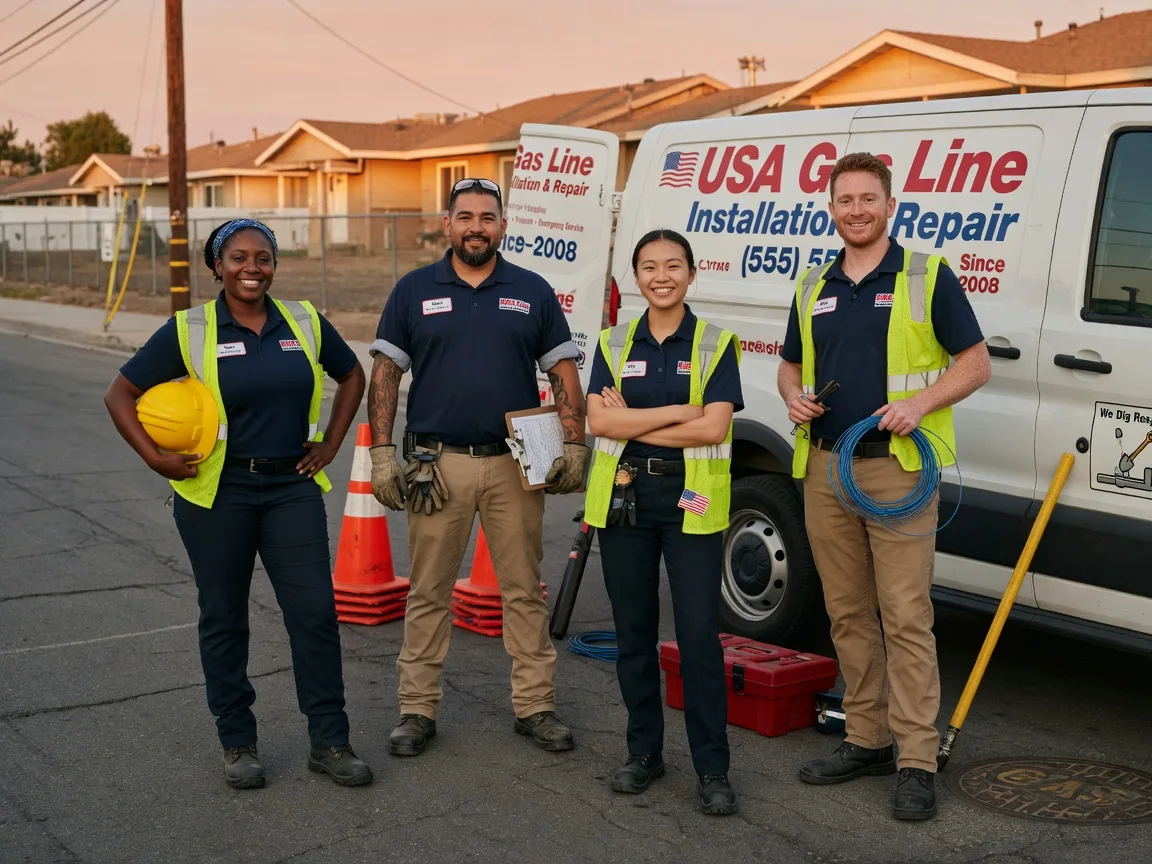 Gas Line Installation company in Winona, TX